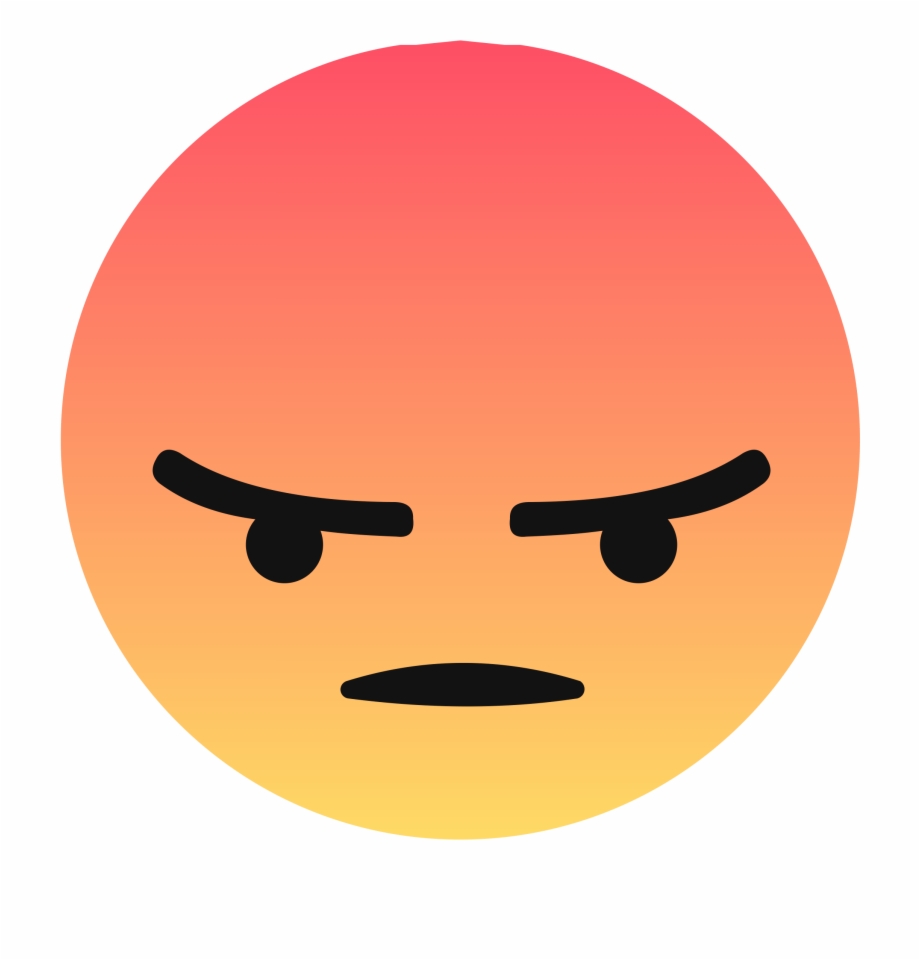 920x960 Facebook Transparent Angry Reaction