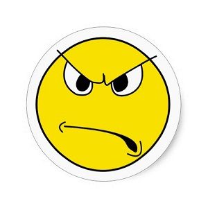 300x300 Facebook Stickers Angry Emoticon, Stickers