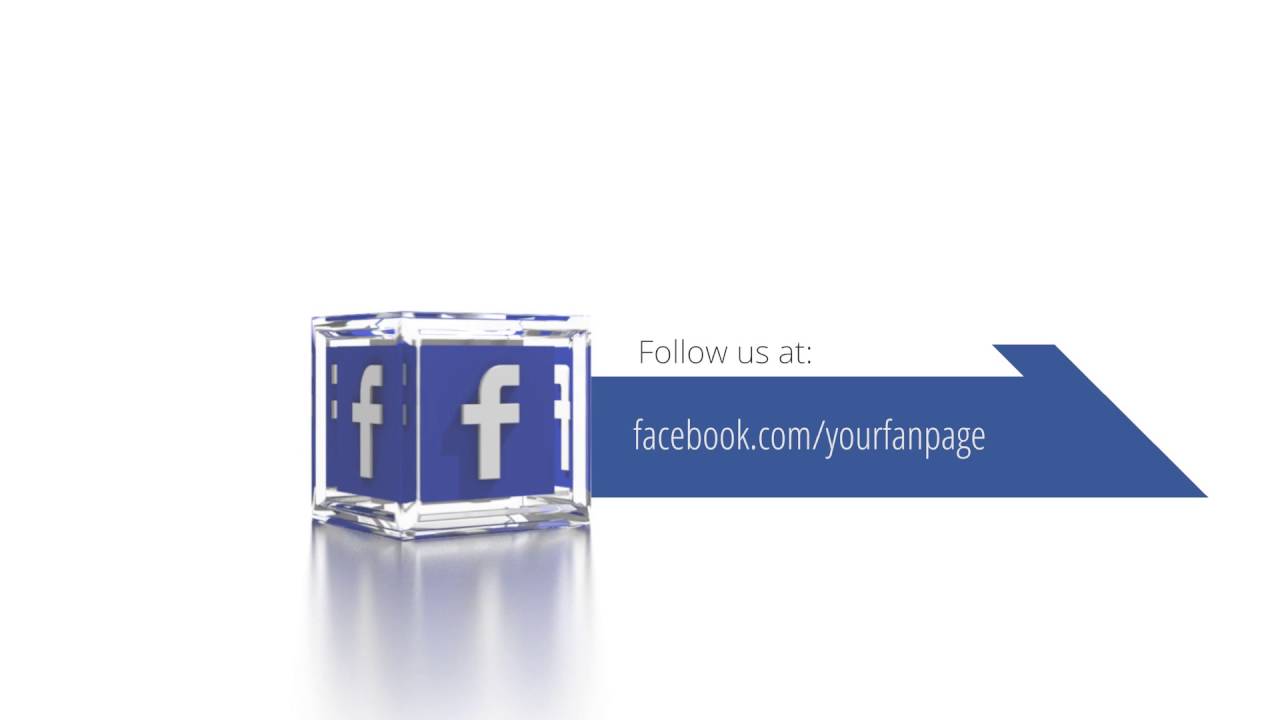 1280x720 Free Facebook Social Animation Video Bumper