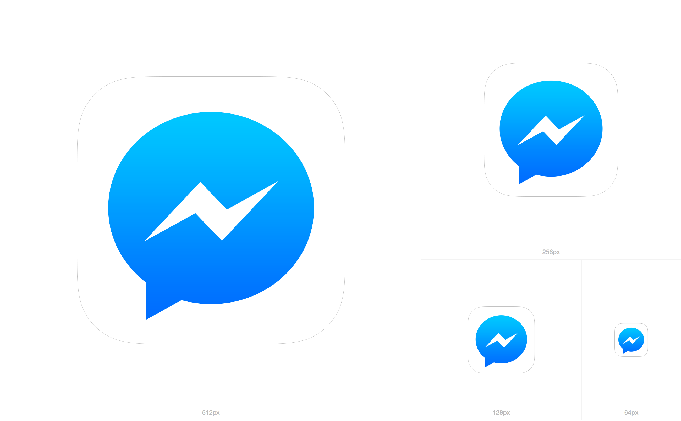 2600x1610 Facebook Messenger App Icon Icons In Facebook Messenger