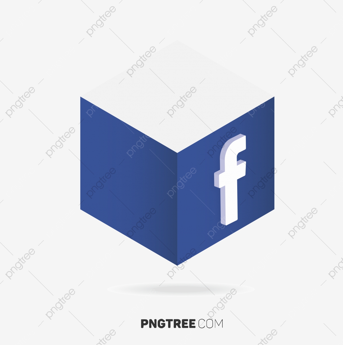 1200x1208 Facebook Social Media Perspective App Icon, Blue Icon, Design
