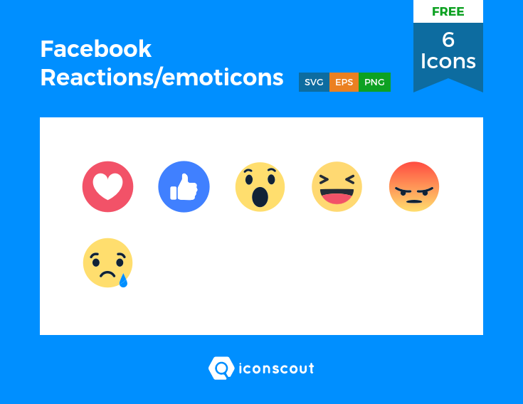 735x568 Facebook Reactionsemoticons Free Icon Pack