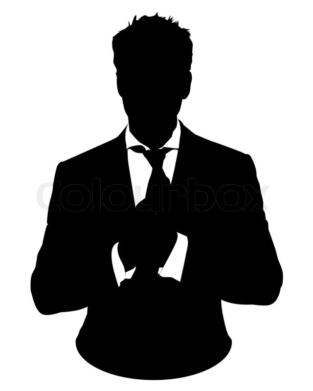 640x800 Graphic Illustration Of Man In Business Stock Image Colourbox