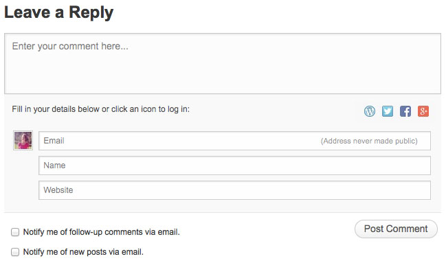649x383 Comment With Facebook, Google Or Twitter Support