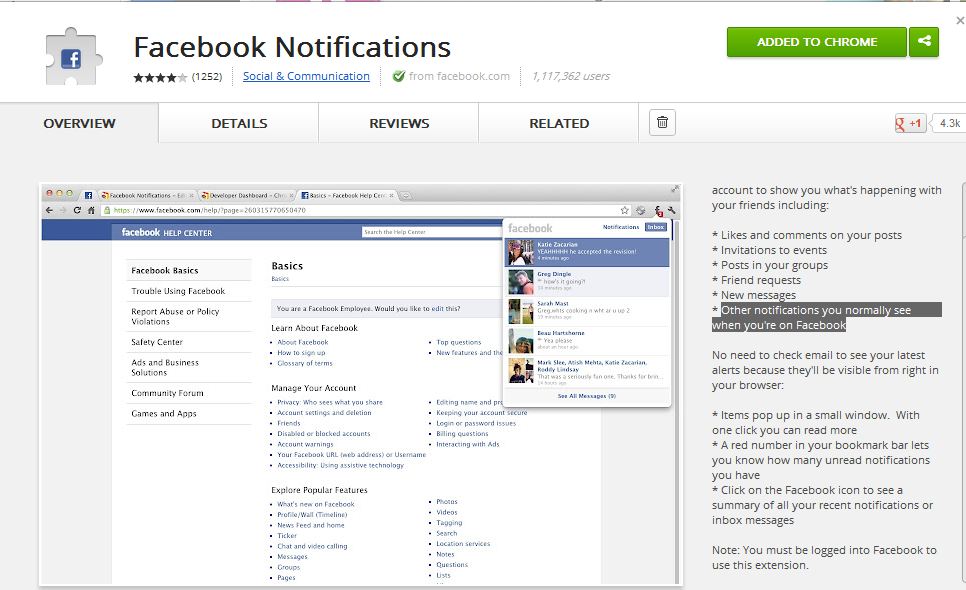966x590 Get Facebook Notification On Your Chrome Browser