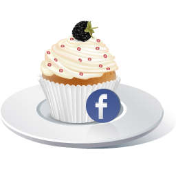 256x256 Cake Facebook Icon