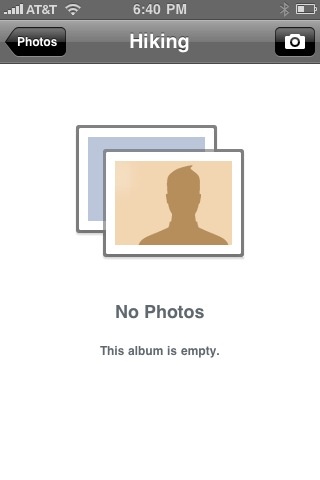 320x480 Facebook Camera Icon