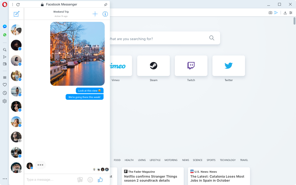 960x600 Messengers In The Sidebar Opera