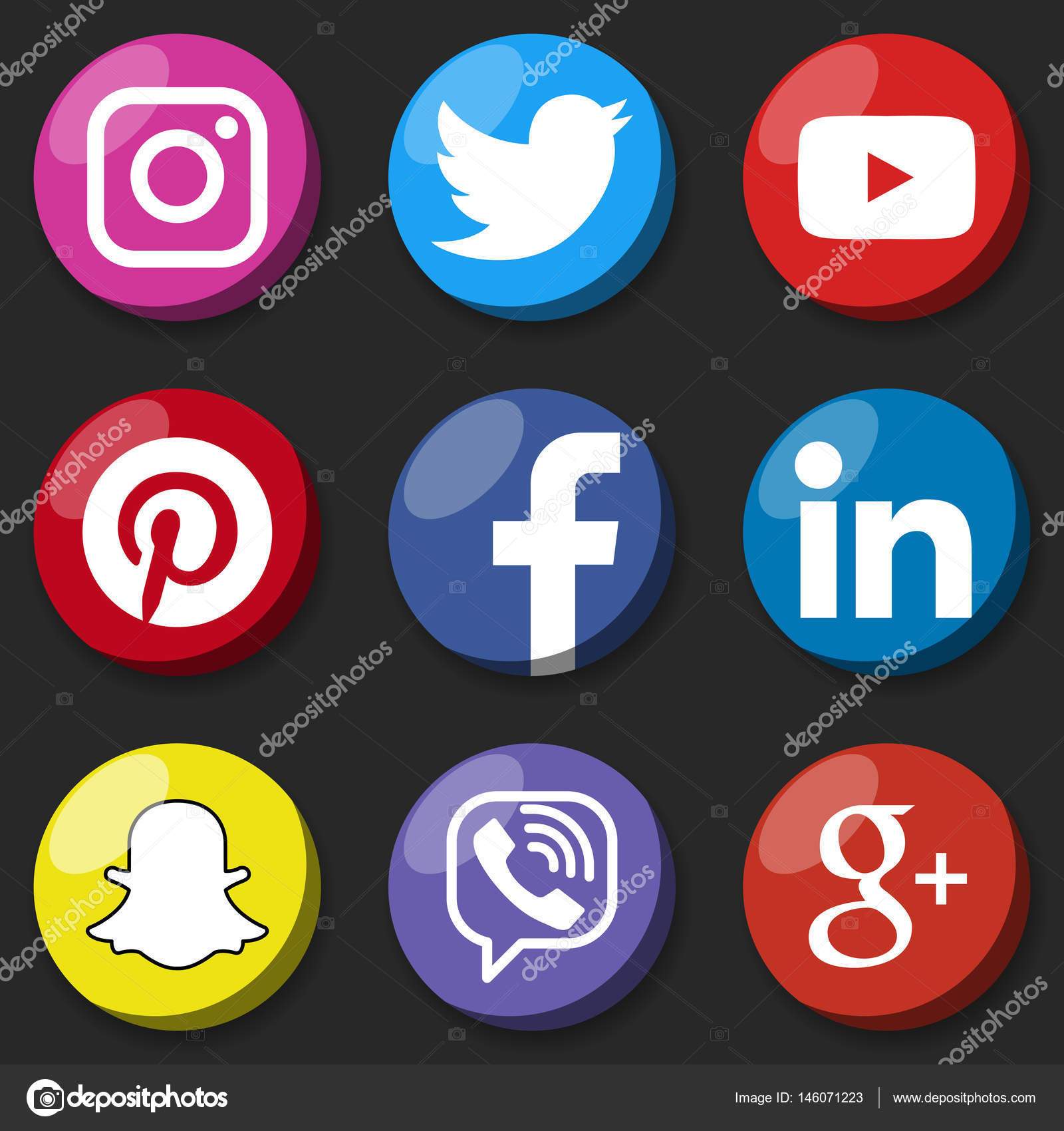 1600x1700 Facebook Circle Icon Vector