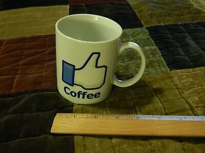 400x300 Facebookthumbs Up Coffee Cup White Small Ounce Capacity New