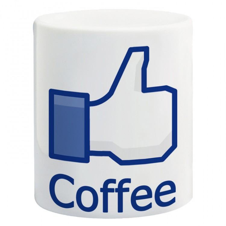 750x750 Facebook Like Icon Coffee Mug