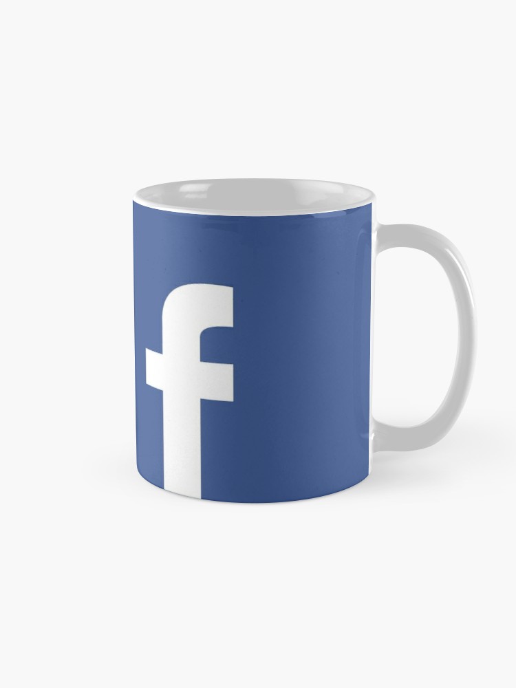 750x1000 Facebook Logo Icon Mug