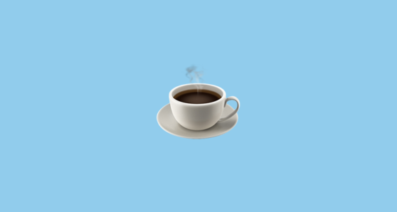 560x300 Hot Beverage Emoji