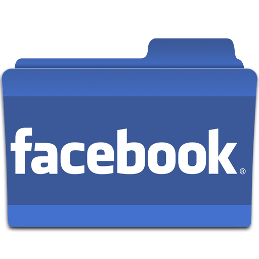 Facebook, Folder Icon 512x512 Facebook, Folder Icon