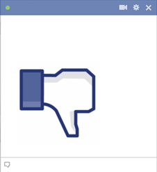 Dislike Facebook Icon 226x247 Dislike Facebook Icon