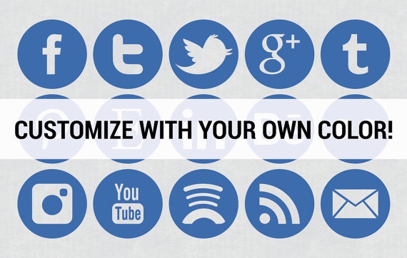 570x362 Facebook Twitter Email Icons Images