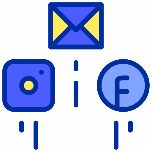 512x512 Email, Facebook, Instragram, Promotion, Social Icon