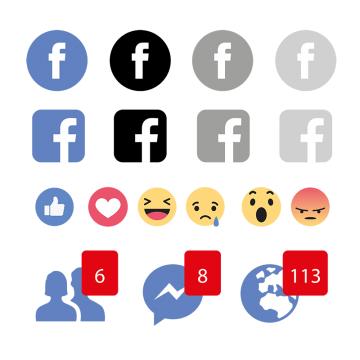 360x360 Facebook Reactions Png Images Vector And Free