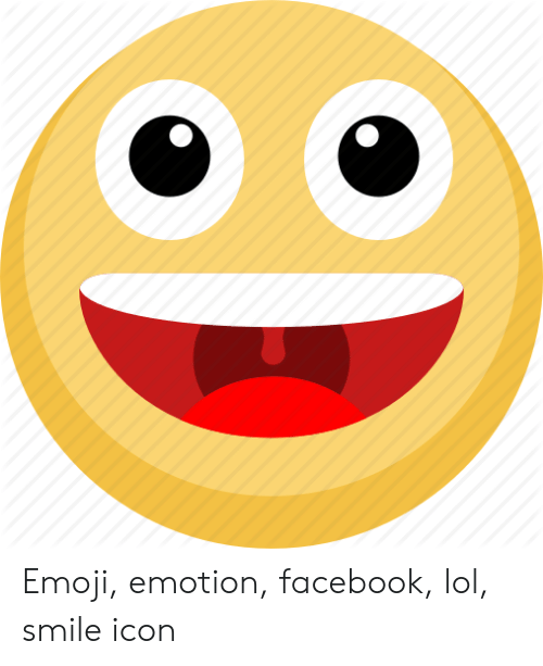 500x613 Emoji Emotion Facebook Lol Smile Icon Emoji Meme On Me Me