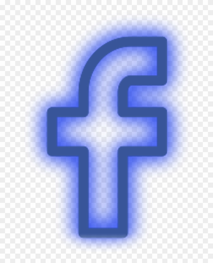840x1037 Facebook Logo Icon Led Blue Darkblue Light F Freetoedit