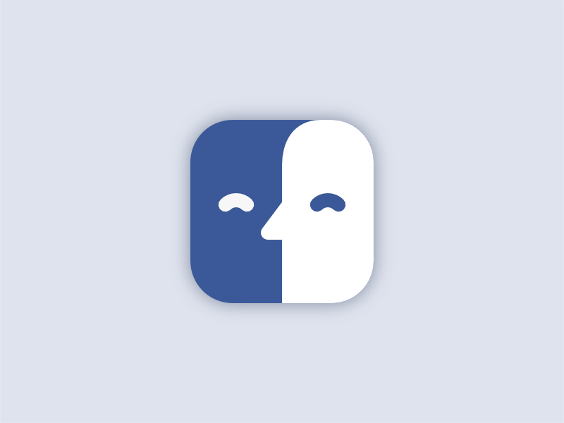 800x600 Facebook Icon Redesign