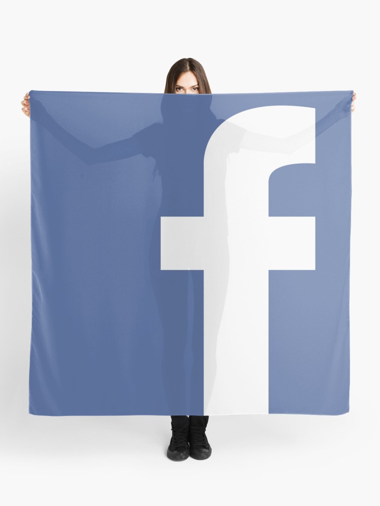 Facebook Logo Icon Scarf 750x1000 Facebook Logo Icon Scarf