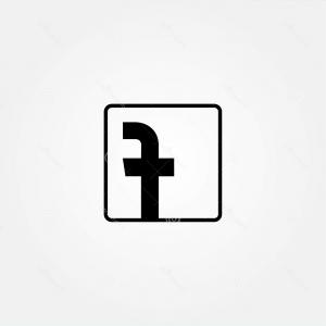 300x300 Stock Photo Set Of Facebook Flat Icon On A White Background