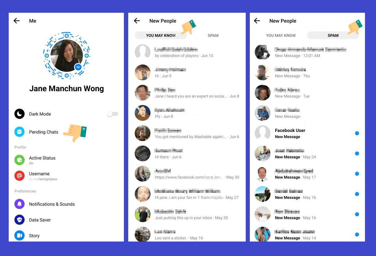 1296x884 Facebook Messenger Tests Pending Chats To Help Users Understand