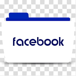 256x256 Facebook Facebook Filename Folder Icon Transparent Background