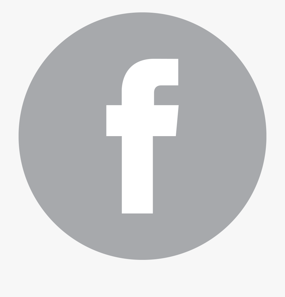 920x960 Facebook Icon Vector Grey Clipart Png Download