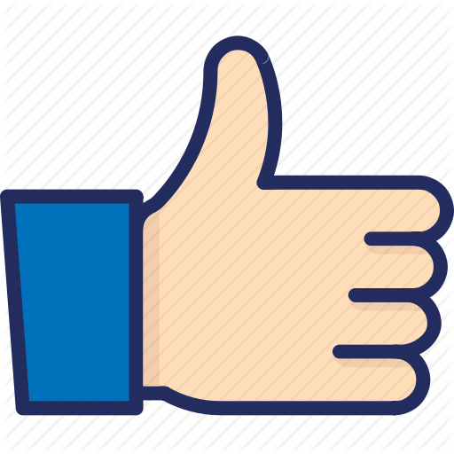 512x512 Facebook, Hand, Like, Love, Order Complete, Thanks Icon