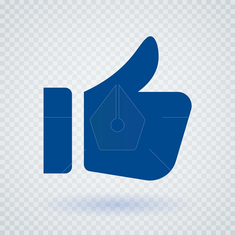 Facebook Like Icon Concept Format 1000x1000 Facebook Like Icon Concept Format