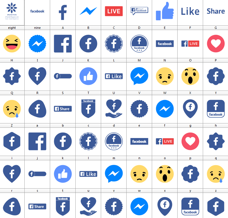 796x763 Download Font Facebook Color Font Ttf Otf Font Logos Facebook