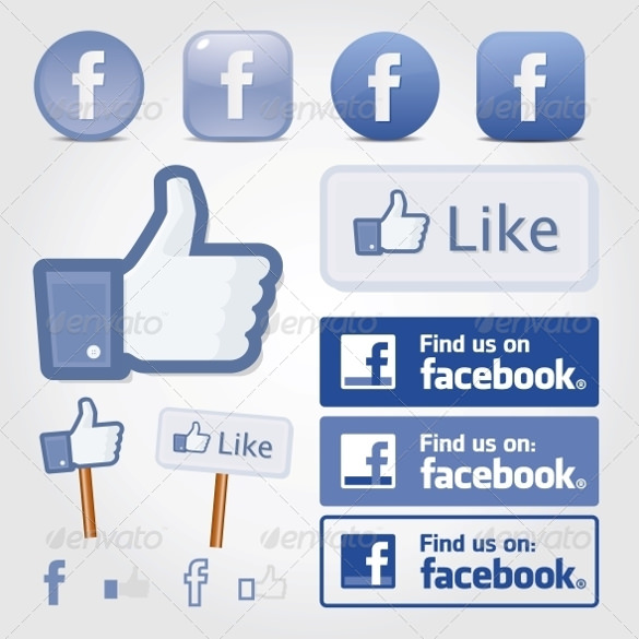 585x585 Facebook Icons