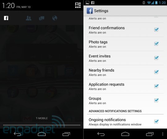540x450 Facebook For Android Adds Stickers, New Layout For Business Pages