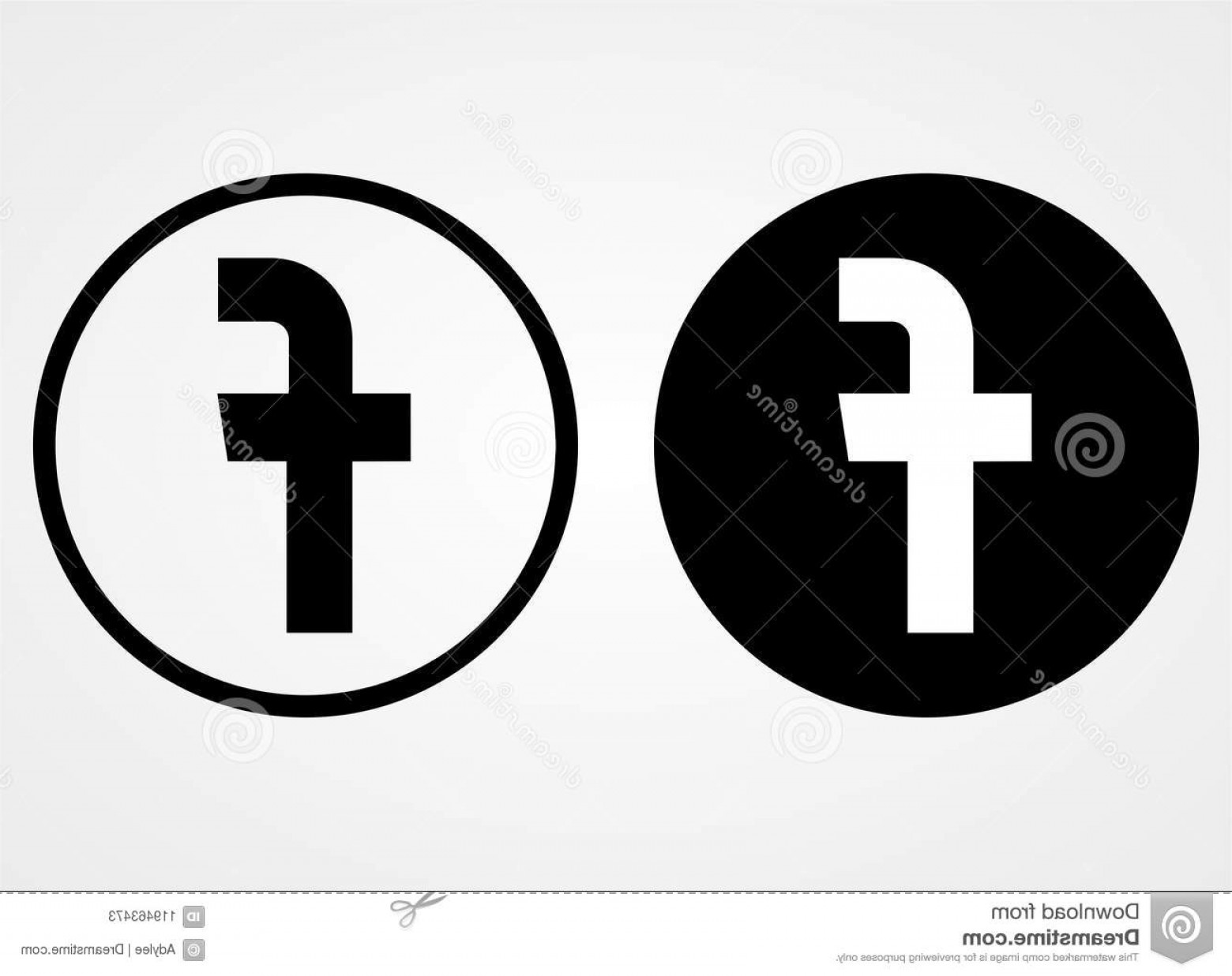 1560x1237 Black Facebook Icon Vector Cqrecords