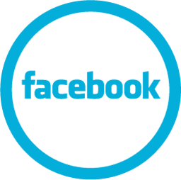 256x254 Blue Facebook Word Ring Icon, Png Clipart Image