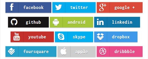 500x200 Button Examples With Effects Animations Sanwebe