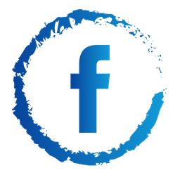 256x256 Facebook Icon Of Flat Style