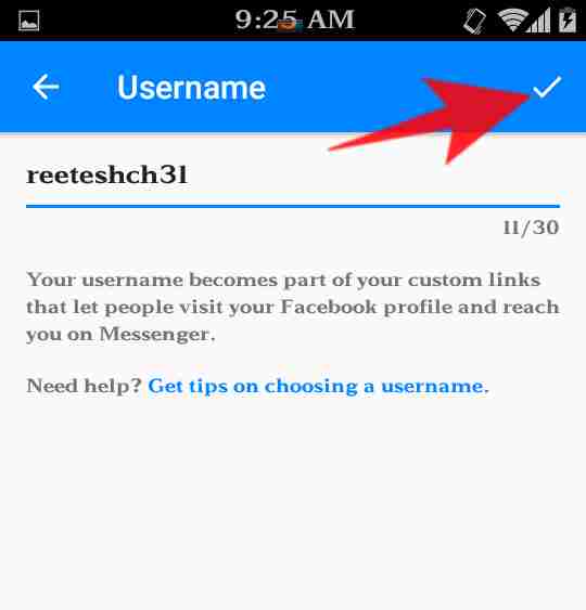 540x563 Facebook Username Change Kaise Kare