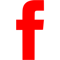 256x256 Red Facebook Icon
