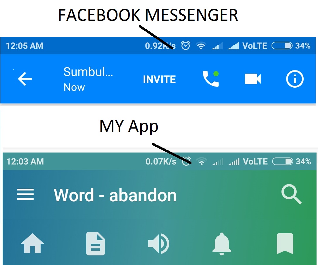 1088x907 Android Toolbar Icon Color Not So Bright