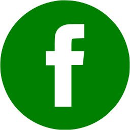 256x256 Green Facebook Icon
