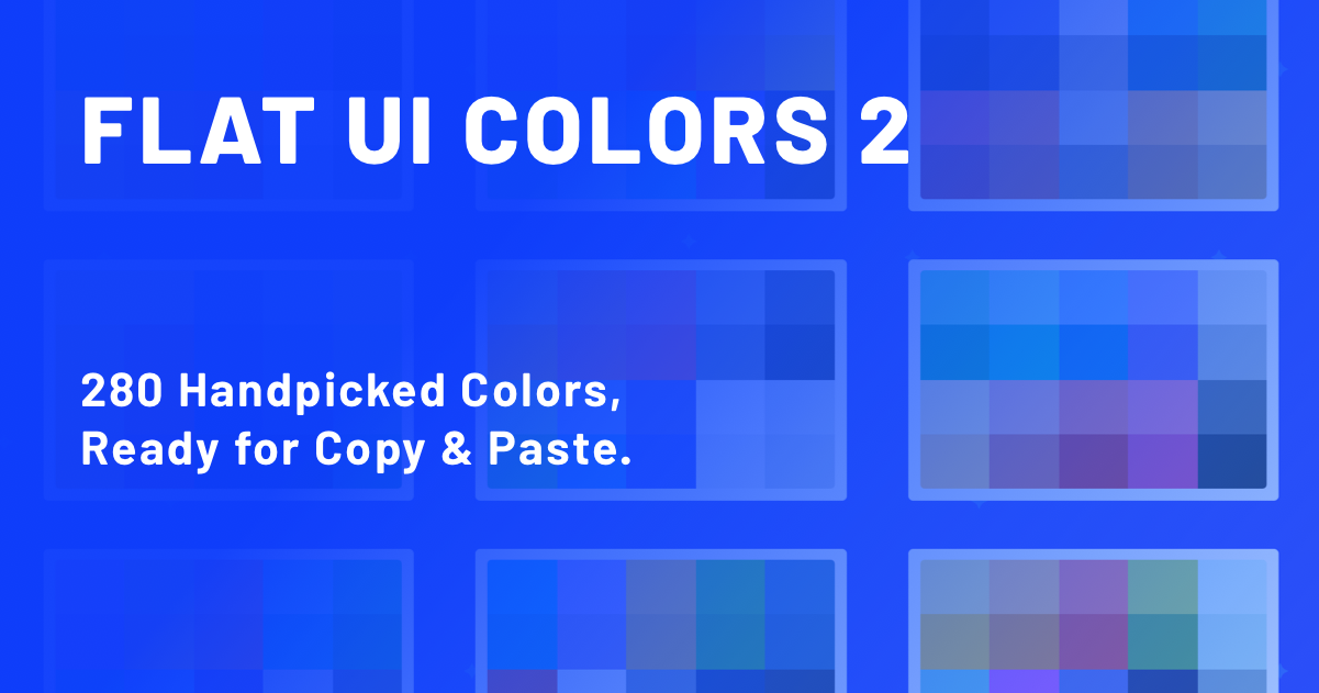 1201x631 Palettes Flat Ui Colors Handpicked Colors Ready For Copy