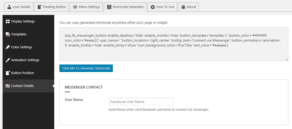 1131x500 Premium Fb Messenger Button Plugin For Wordpress Wp Fb Messenger