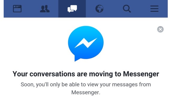 657x369 Facebook Instructs Android Users To Download Messenger App As