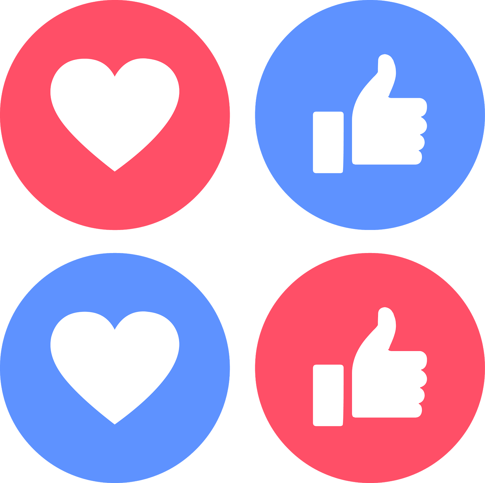 1600x1592 Download Icons Like Love Facebook Png