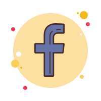 200x200 Facebook F Icon