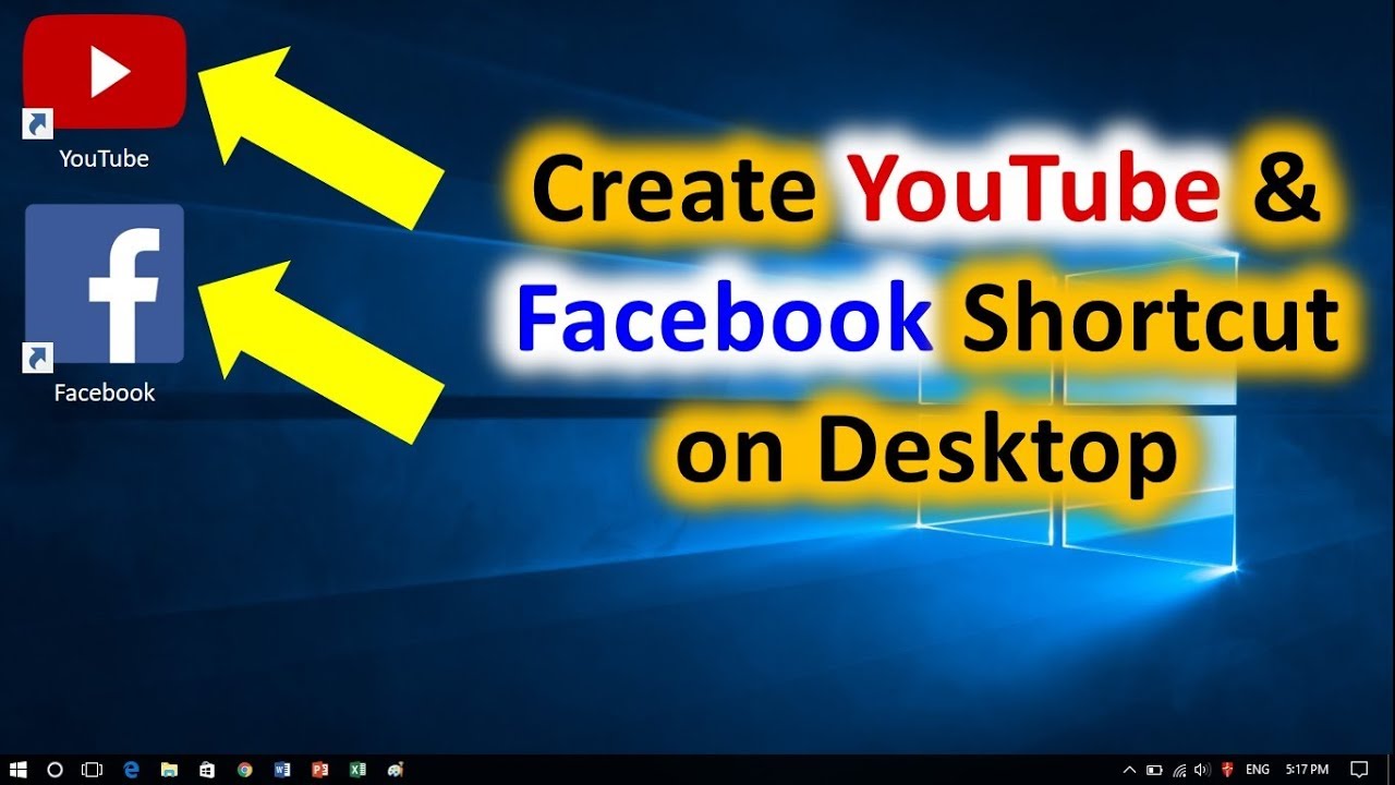 1280x720 How To Create Facebook Shortcut On Desktop