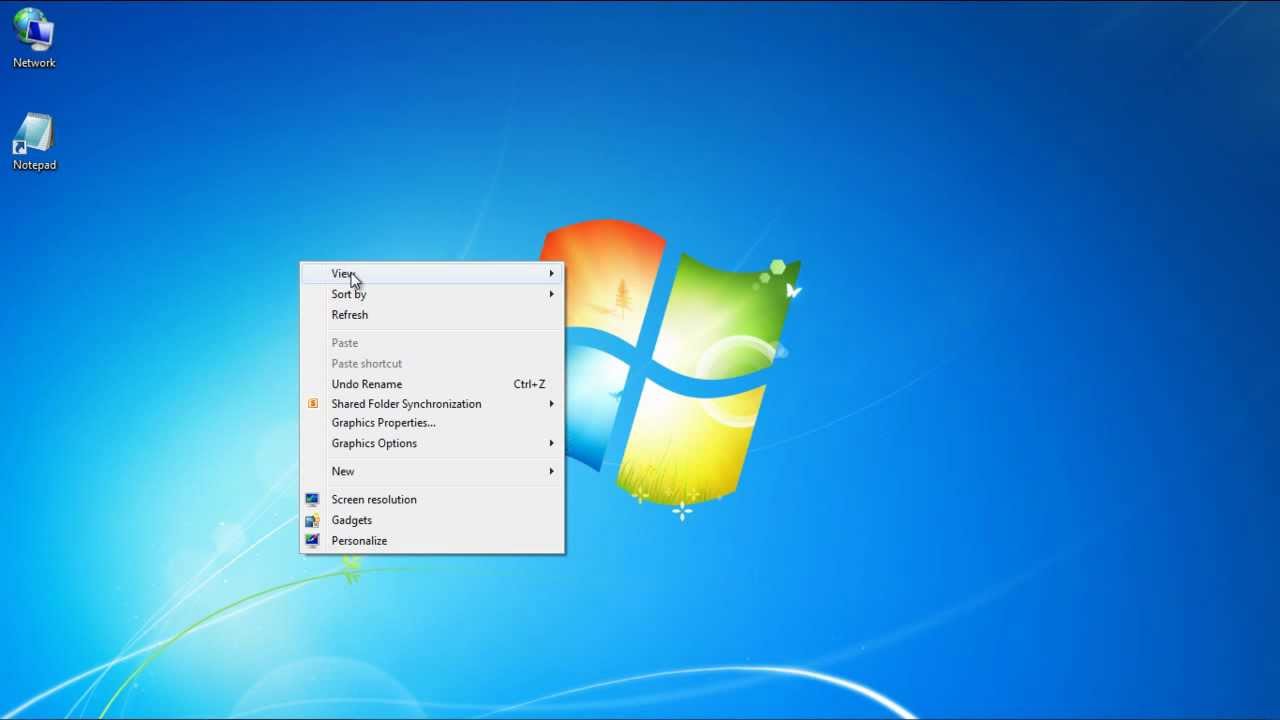 1280x720 How To Hide Desktop Icons In Windows